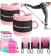 Ankle Resistance Bands with Cuffs, Ankle Bands for Working Out, Ankle Resistance Band, Glutes Wor...