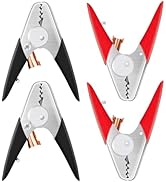 Jumper Cable Clamps Heavy Duty 4 Pcs, Battery Clamps 1100A Jumper Cable Ends 6 Inch Battery Charg...