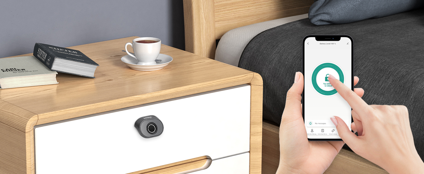 Bluetooth Fingerprint Cabinet Lock