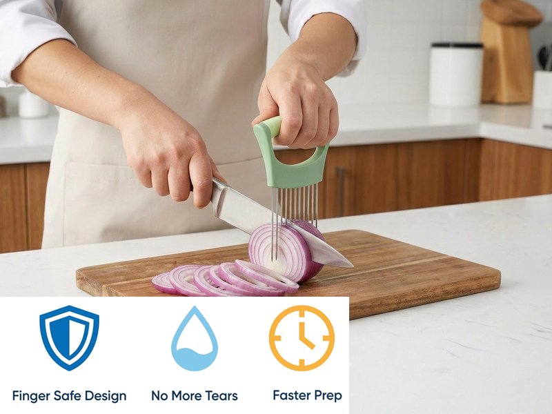 onion slicer holder