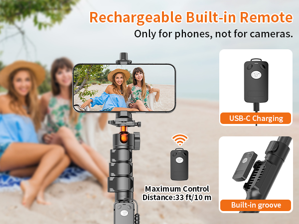 Rechargeable Built-in Remote