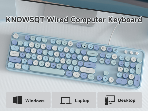 wired computer keyboard