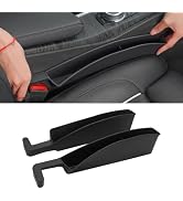 Oktree 2-Pack Car Seat Gap Filler, Universal Fit Seat & Console Gap Plug, Durable Car Crevice Blo...