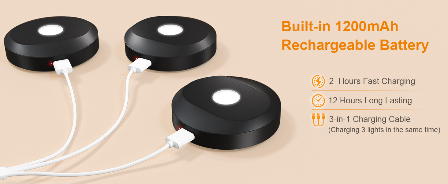 battery puck lights with remote