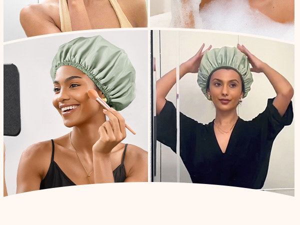 large shower cap