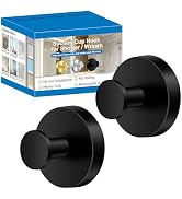 Herda Shower Hooks for Inside Shower, Reusable Stainless Steel Heavy Duty Suction Cup Hooks for W...