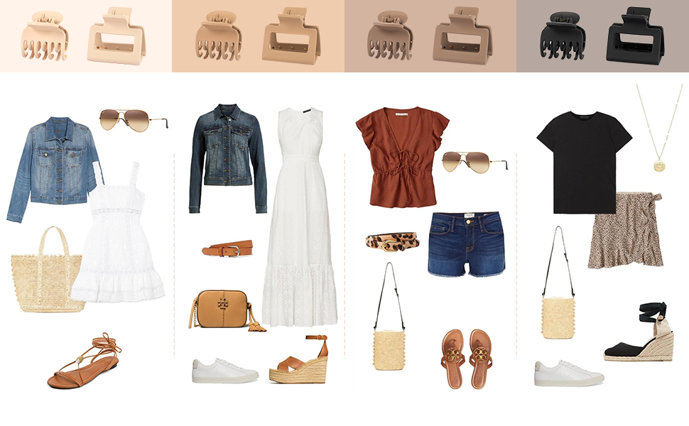 Hair clips for all outfits