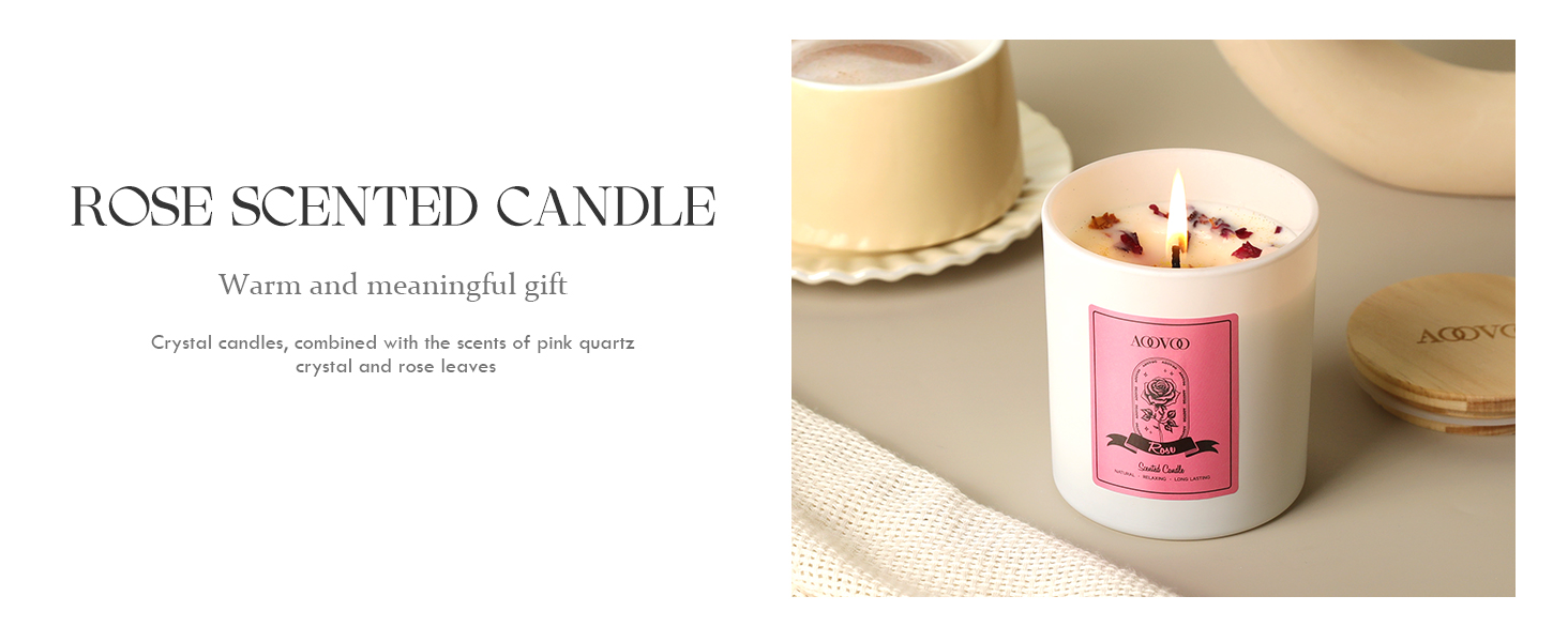 Rose Candles