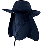 Fishing Hat,Sun Cap with UPF 50+ Sun Protection and Neck Flap,for Man and Women