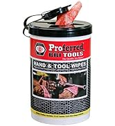 Proferred - T99001 PROFERRED Hand and Tool Wipes, Heavy Duty Tool Cleaning Wipes, Hand Cleaning W...