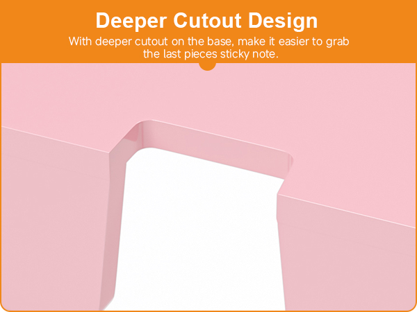 post-it dispenser pink