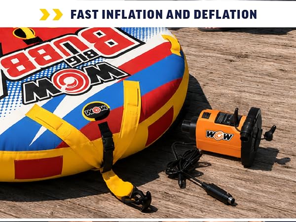 Fast inflation and deflation