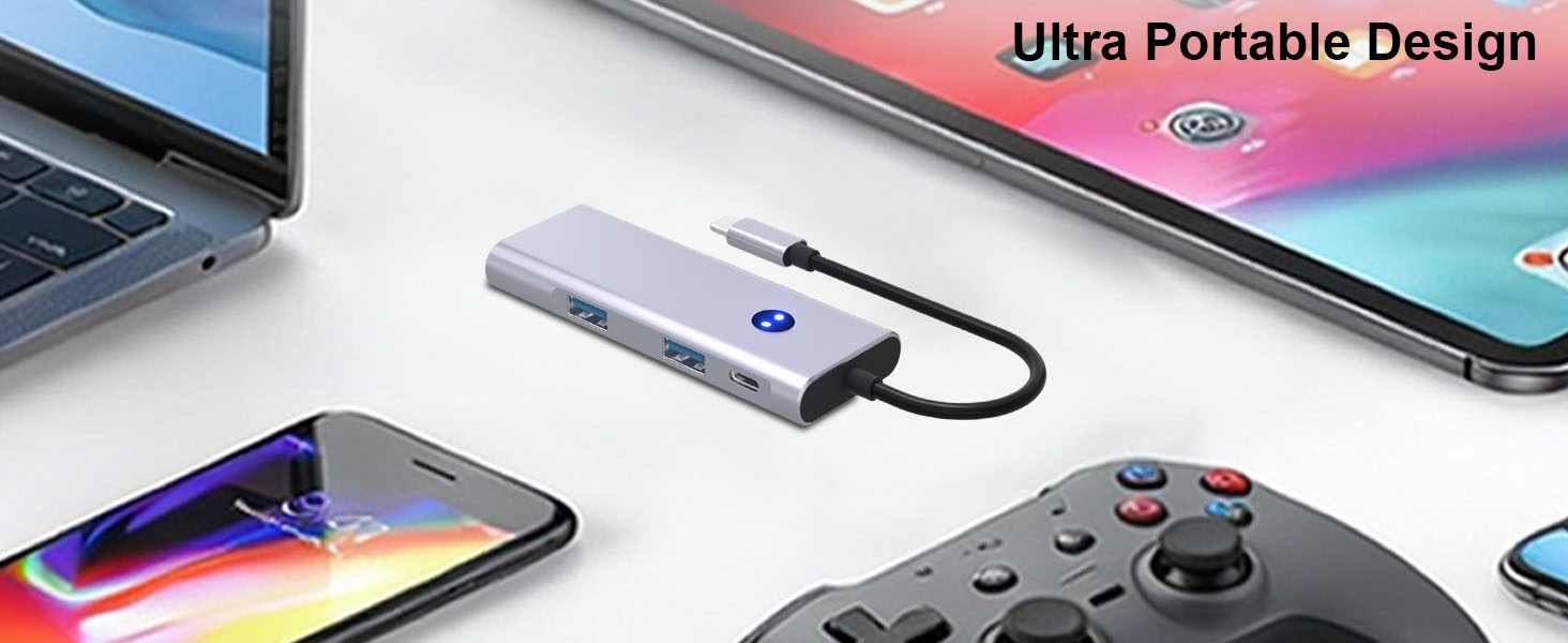 usb c dock usb ports usb multi adapter