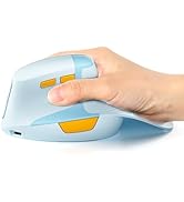 seenda Ergonomic Mouse Rechargeable, Multi-Device Connection(2.4G&Type C, Vertical Wireless Mouse...