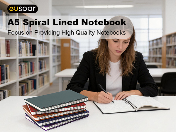 A5 spiral notebook