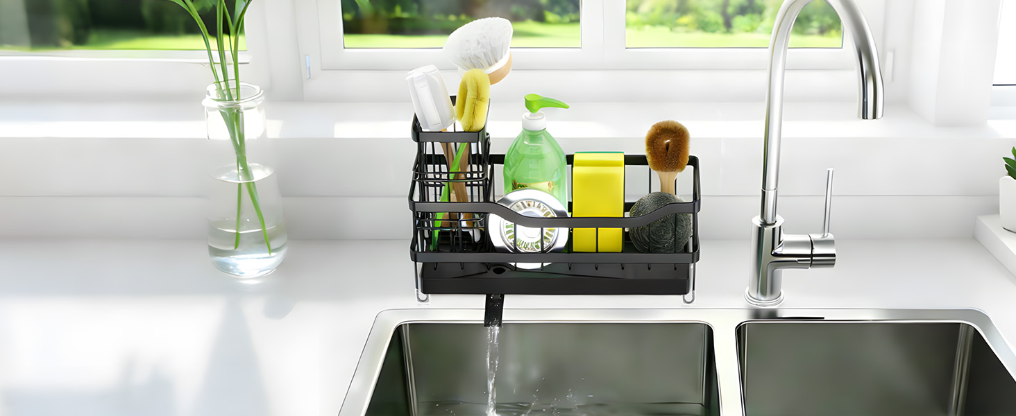sponge holder for kitchen sink