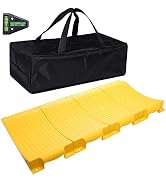 Homeon Wheels Tire Saver Ramps, Anti-Slip Pads Design, Car Tire Wheel Ramps for Flat Spot and Fla...
