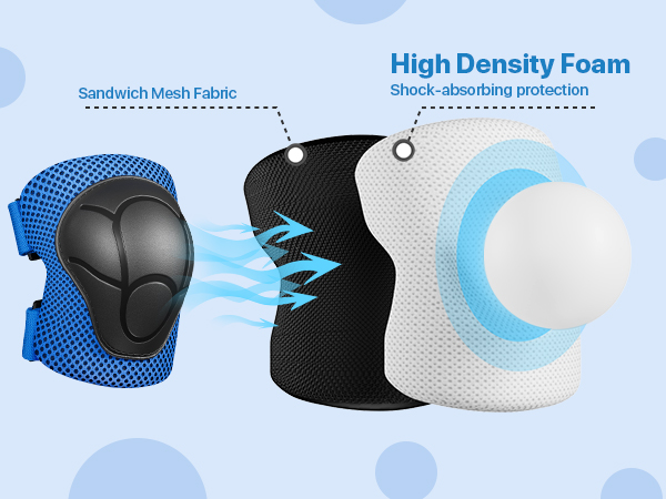 kids knee pads and elbow pads set
