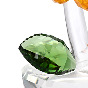 Glass Sunflower Figurine