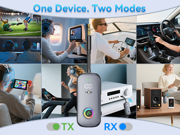 bluetooth adapter for airplane;bluetooth transmitter for airplane