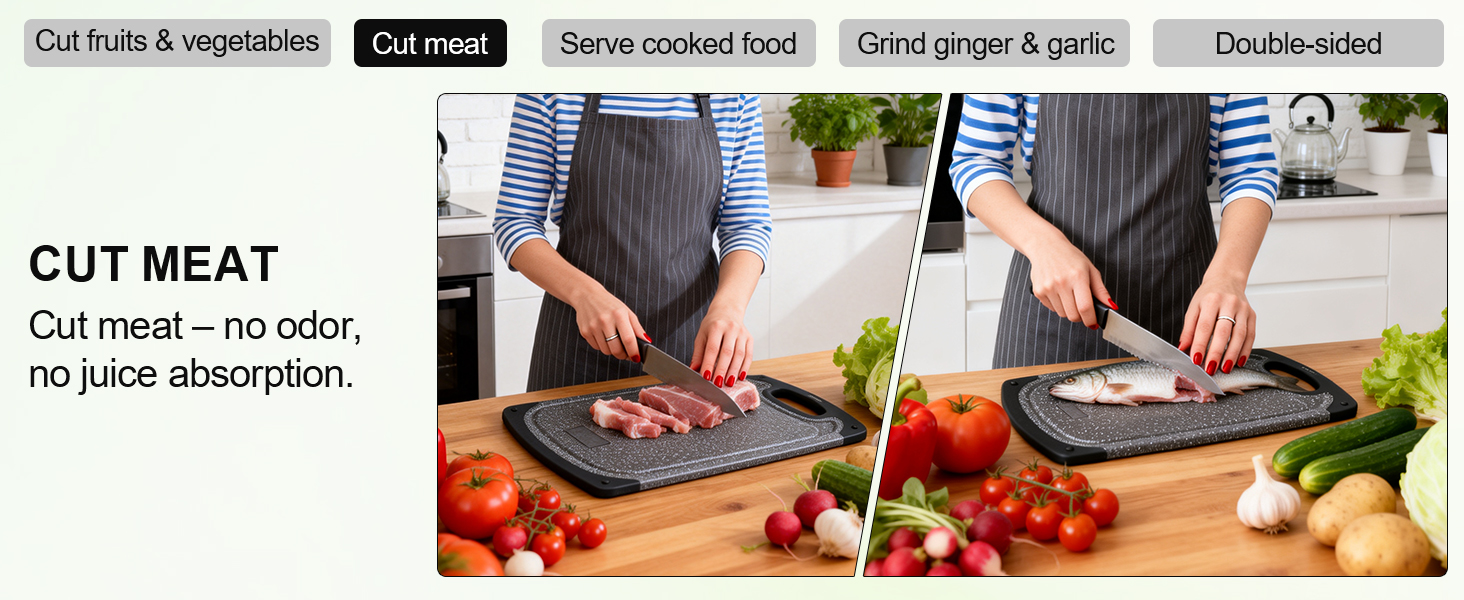 Cut meat