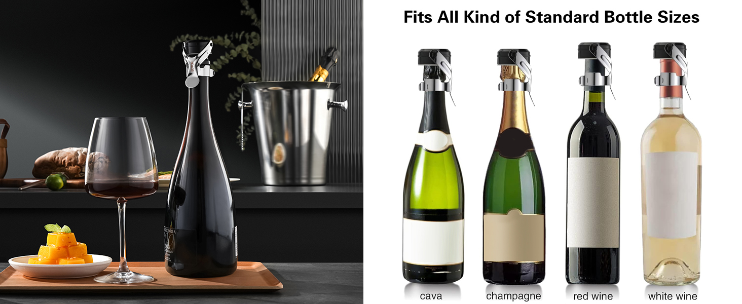 champagne and wine stopper