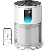 DREO Smart Air Purifier for Home Bedroom Up to 1176 Ft², 3 in 1 HEPA Filters, 18dB Ultra Quiet, A...