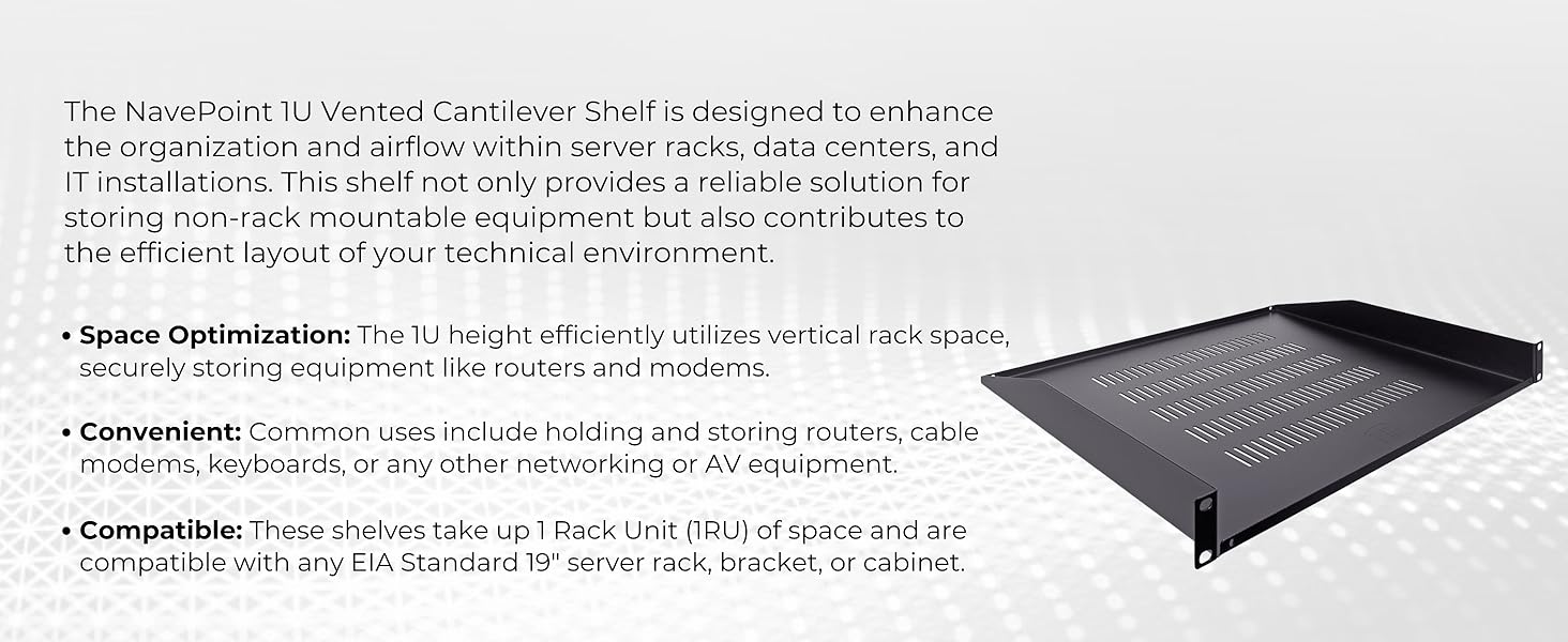 NavePoint Cantilever Shelves