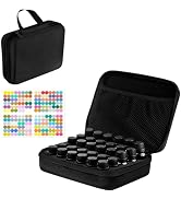 BLIRITEL EVA Essential Oils Organizer, 30 Bottles Hard Shell Essential Oil Storage Carrying Case,...