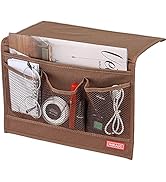 HAKACC Bedside Caddy / Bedside Storage Organizer,Remote Control Holder Armchair Organizer Couch C...