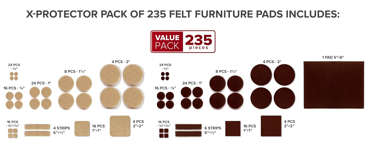 felt pads for furniture