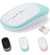 Dolrso Wireless Mouse for Laptop/iPad/MacBook Pro/Air, Bluetooth Mouse,Silent Mouse Portable Slim...