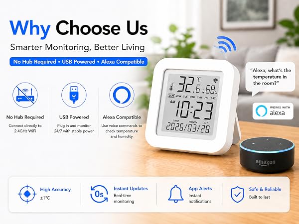 wifi temperature and humidity sensor