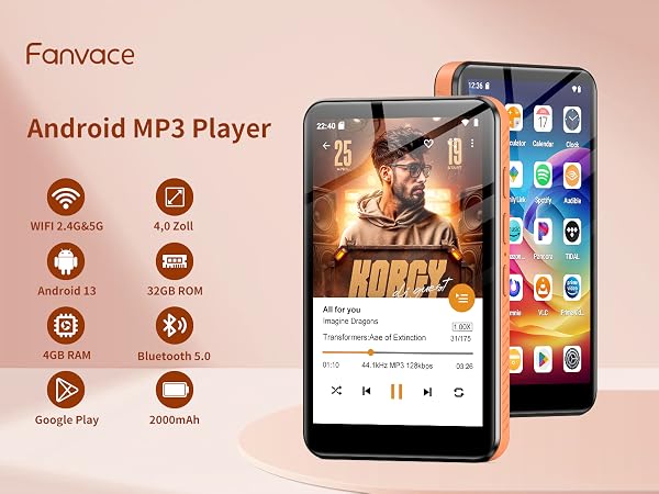 MP3 Player with Spotify