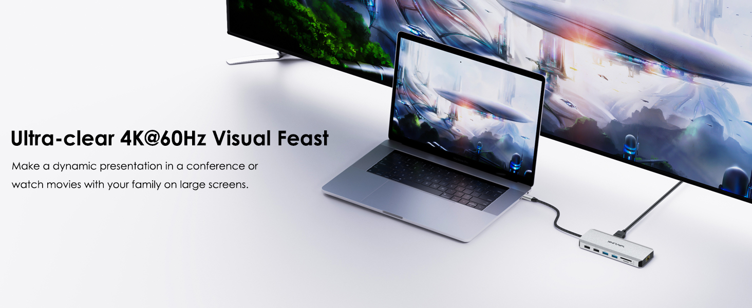 triple display docking station