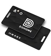 DoHome Wallet Tracker Card, Waterproof Mini Card Locator Finder for Wallet, Luggage, ID Card|Work...