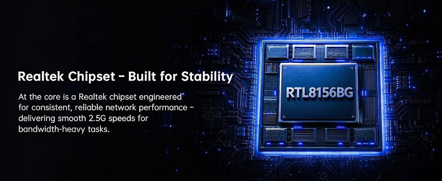 Realtek Chipset - Built for Stability