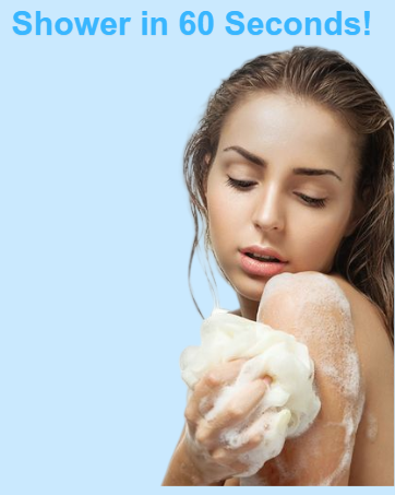 Shower in 60 Seconds