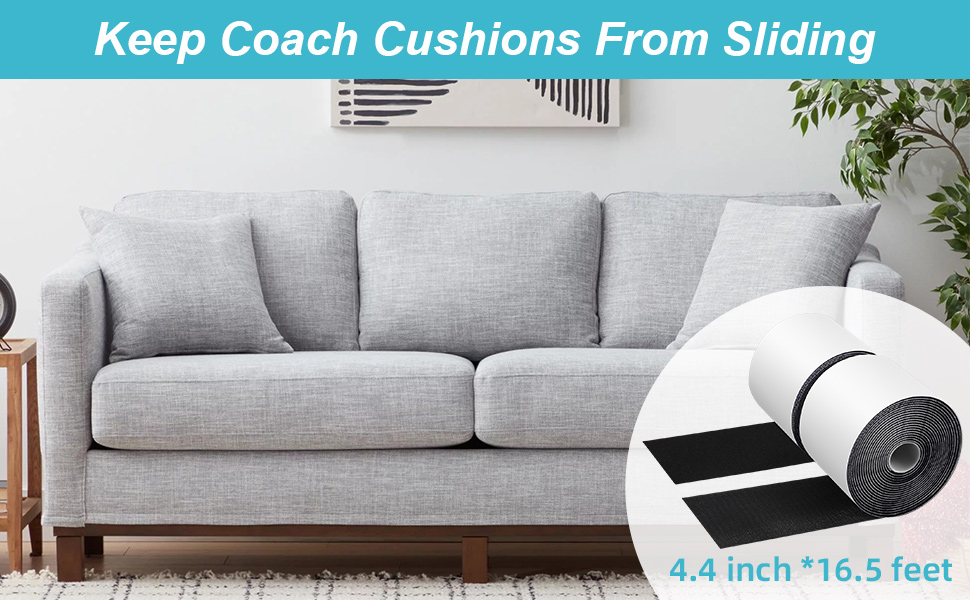 keep cushions from sliding