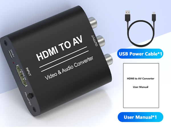 HDMI to RCA Converter