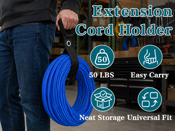 extension cord holder