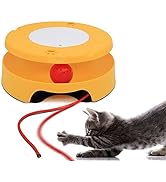 LASOCUHOO Cat Toy, Interactive Cat Toys for Indoor Cats, Automatic Cat String Toy for Cat Exercis...