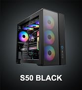 SAMA S50 Mid Tower PC Case Black