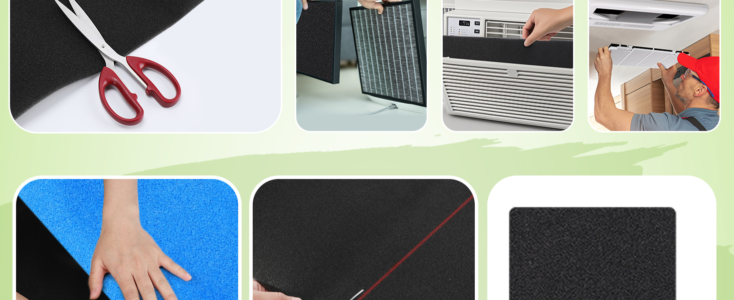 Cuttable Air Conditioner Filters
