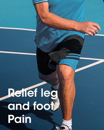 leg and foot pain relief