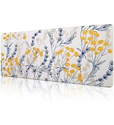 ALOANES Waterproof Mouse Pad with Durable Stitched Edge, Large Gaming Keyboard Pad, Non-Slip Rubb...