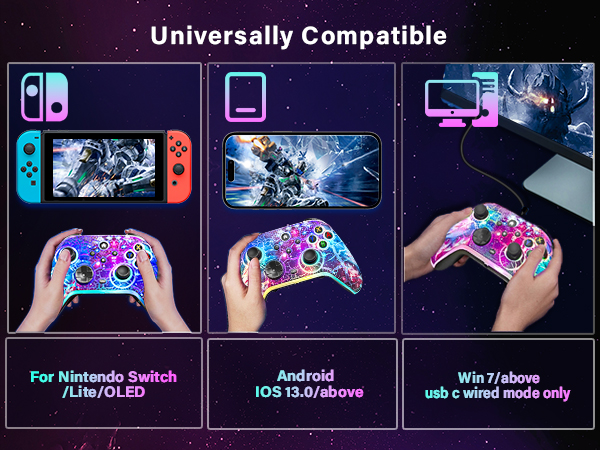 wireless light up switch controller