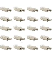 SAYAYO Glass Shelf Pegs Small 5MM Shelf Pins Mirror Clips Metal Shelf Clips Shelf Support Pegs fo...