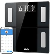 Vitafit 550lb Smart Bathroom Scale for Body Weight, High Precision in 0.1lb Assured by Weight Sca...