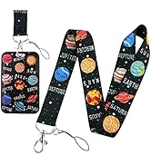 Beemorita Cool Badge Holder Lanyard for ID Badge Black Lanyard for Keys for Men Women Teens Boys ...